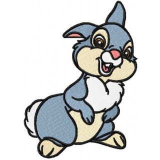 Thumper embroidery design - Embroidery Design