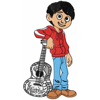 Miguel embroidery design - Embroidery Design