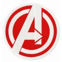 Avengers bright logo embroidery design
