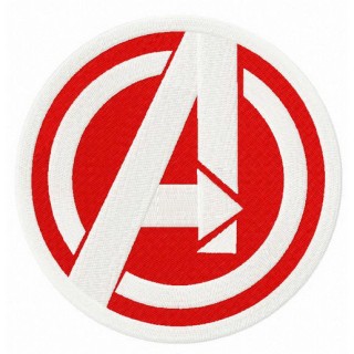 Avengers bright logo embroidery design - Embroidery Design