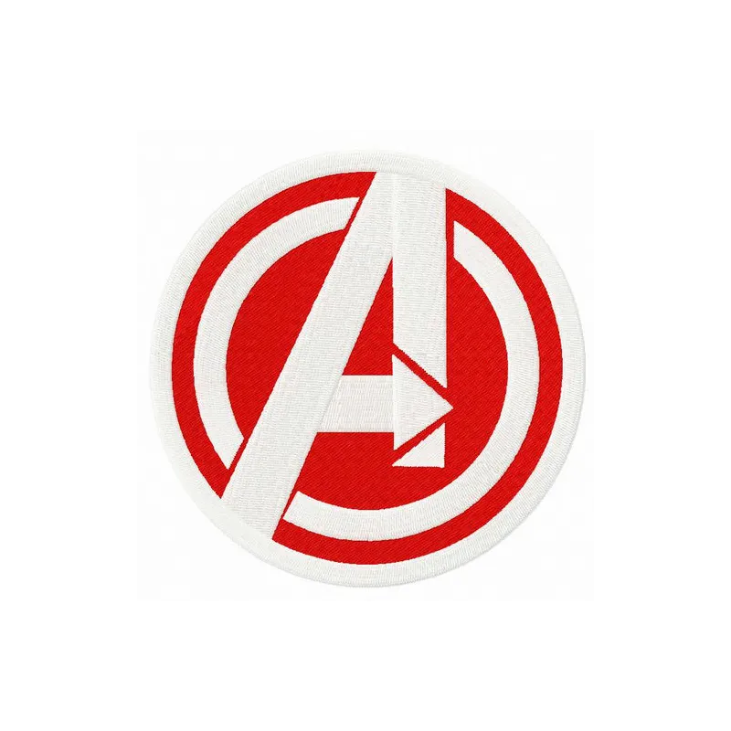 Avengers bright logo embroidery design