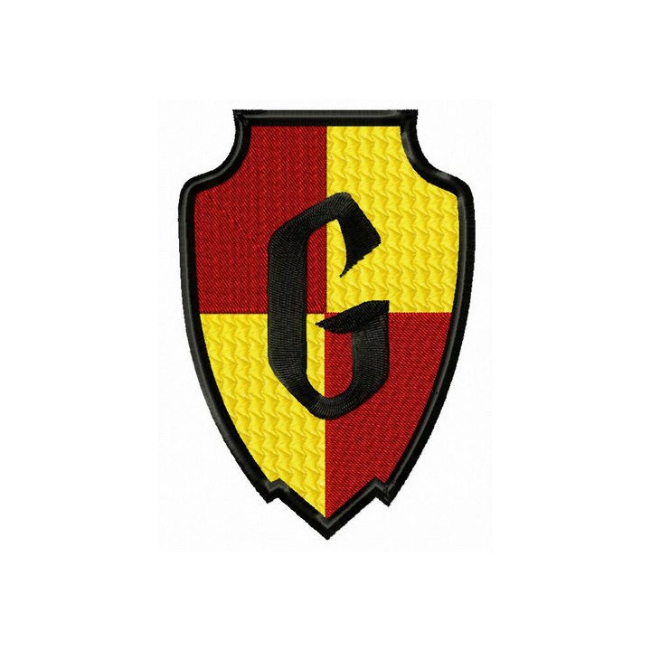 G magic badge embroidery design - Embroidery Design