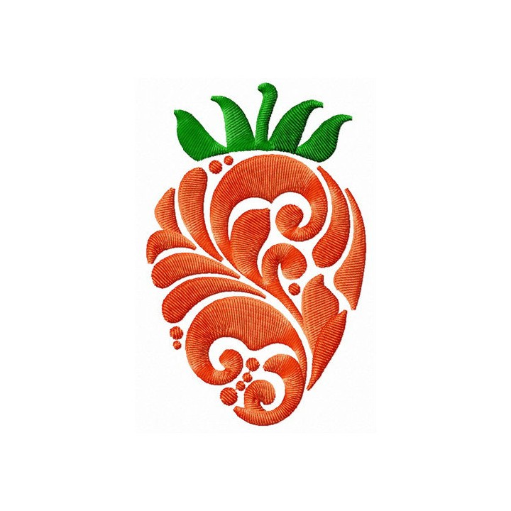 Strawberry embroidery design - Embroidery Design
