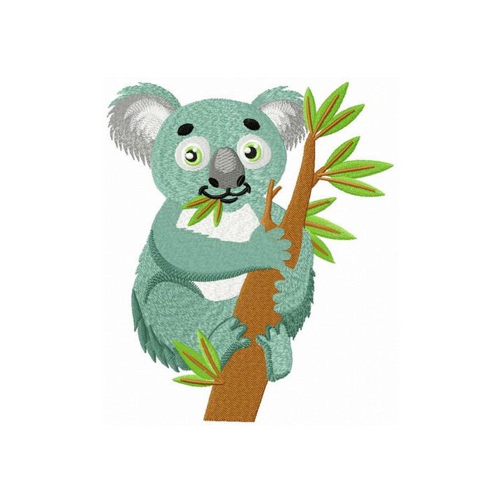 Koala embroidery design - Embroidery Design