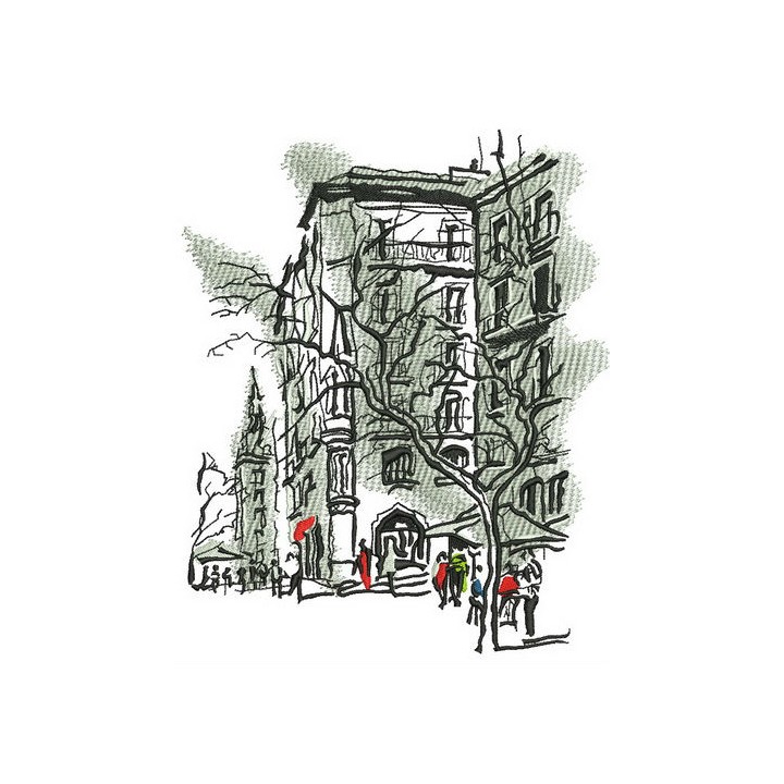 Everyday life embroidery design - Embroidery Design