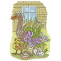 Preview of the 'Spring is Coming' embroidery design featuring charming farm animals, ideal for seasonal projects.