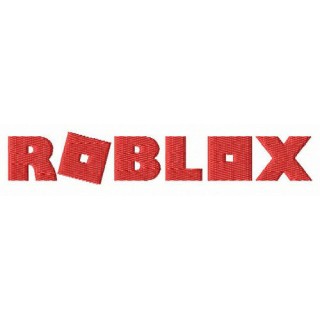 Roblox logo embroidery design - Embroidery Design
