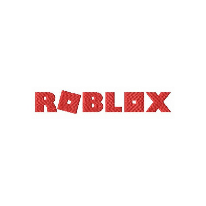 Roblox logo embroidery design - Embroidery Design