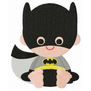 Toddler Batman embroidery design - Embroidery Design