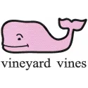 Vineyard vines embroidery design featuring elegant stitched motifs for fashion and apparel projects.