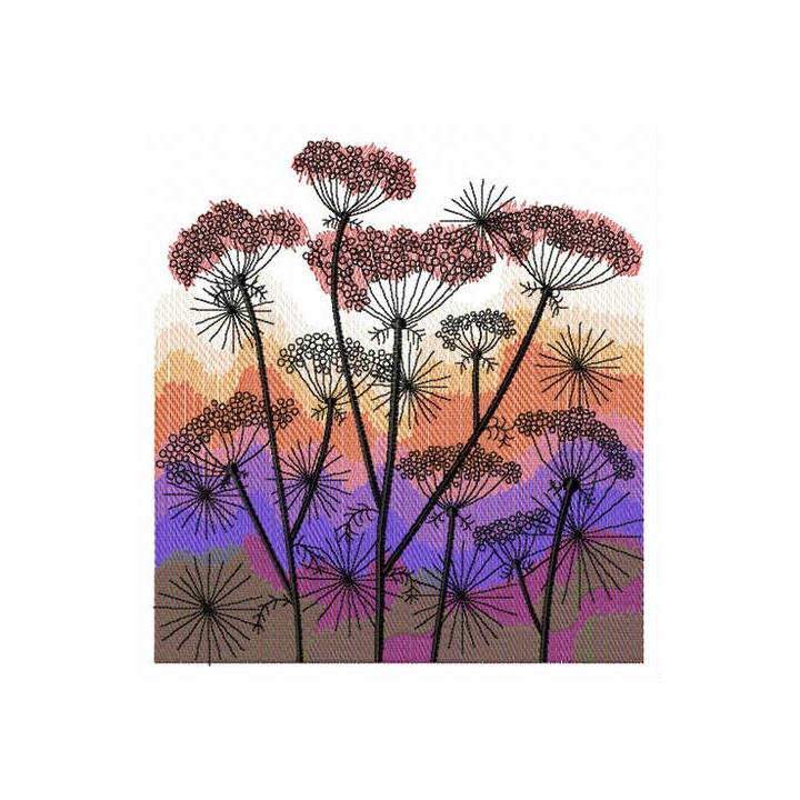 Heracleum embroidery design - Embroidery Design