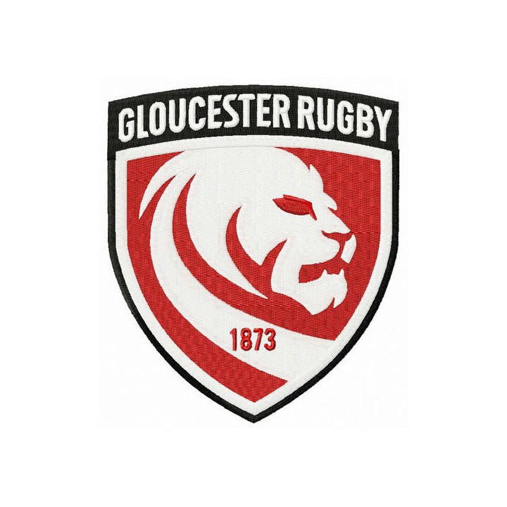 Gloucester Rugby logo embroidery design - Embroidery Design