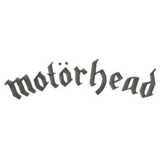 Motorhead logo embroidery design - Embroidery Design