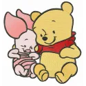 Preview of the My Little Friends embroidery design featuring adorable motifs perfect for baby garments and accessories.