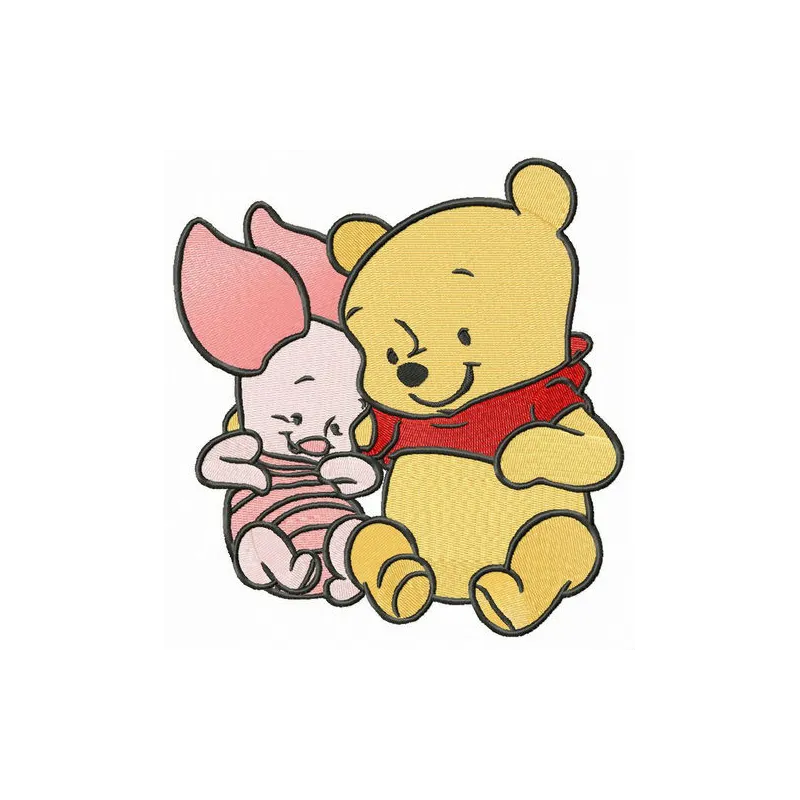 Preview of the My Little Friends embroidery design featuring adorable motifs perfect for baby garments and accessories.