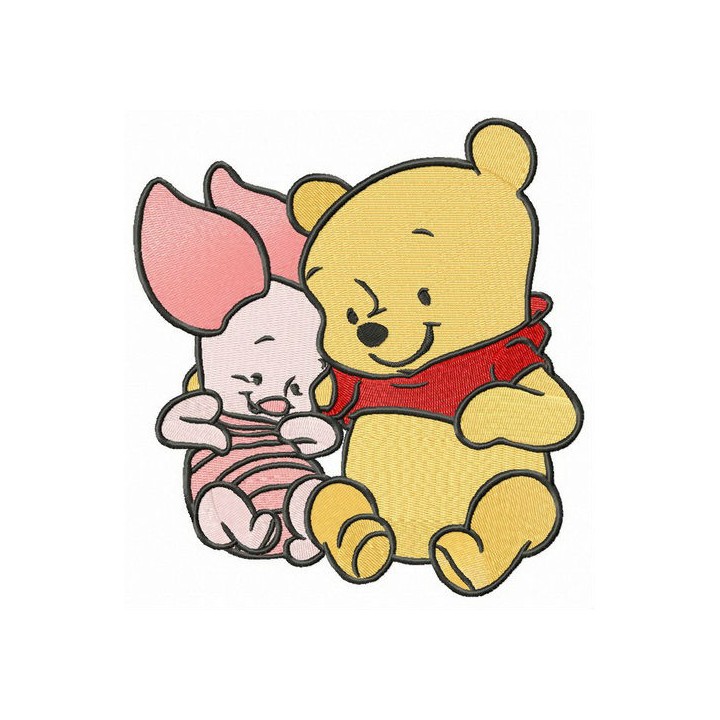 My little friends embroidery design - Embroidery Design