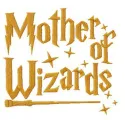 Preview of the Mother of Wizards embroidery design featuring enchanting motifs inspired by Harry Potter.