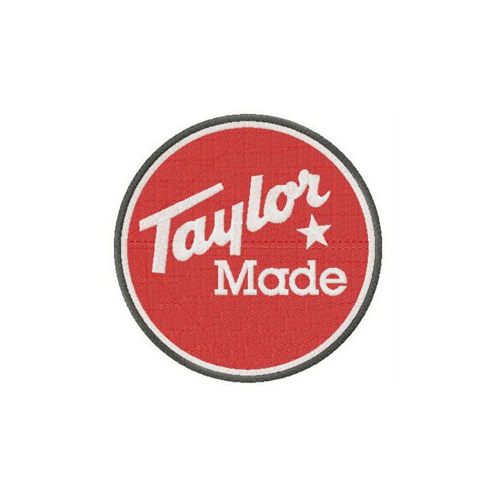 TaylorMade Golf Company logo embroidery design - Embroidery Design