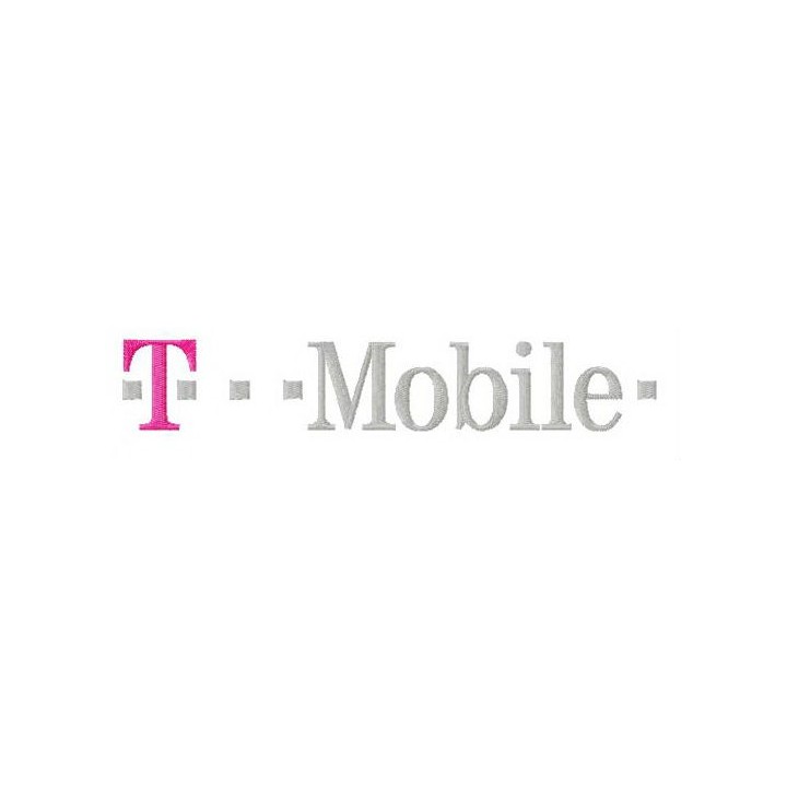 T-Mobile logo embroidery design - Embroidery Design