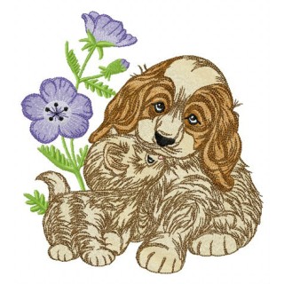 Let's play together embroidery design - Embroidery Design