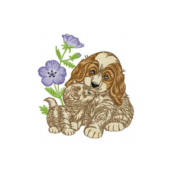 Let's play together embroidery design - Embroidery Design