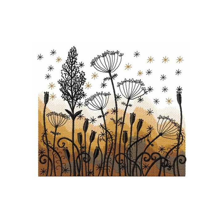 Evening colors embroidery design - Embroidery Design