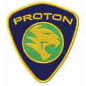 Embroidery design of the PROTON Holdings Berhad logo, ideal for auto and moto themed stitching projects.