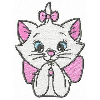 Astonished Marie embroidery design - Embroidery Design