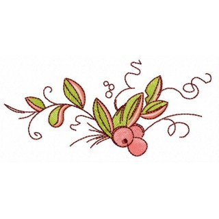 Cranberry embroidery design - Embroidery Design