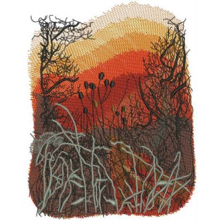 Sunset embroidery design - Embroidery Design