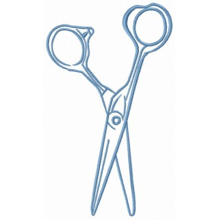 Scissors embroidery design - Embroidery Design