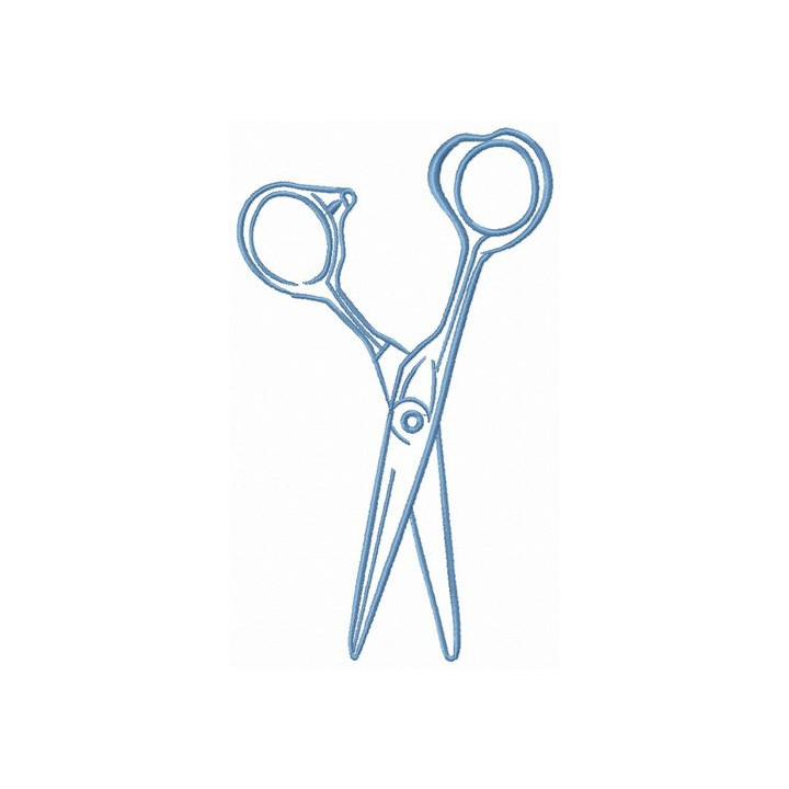 Scissors embroidery design - Embroidery Design