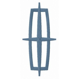 Lincoln alternative logo embroidery design - Embroidery Design