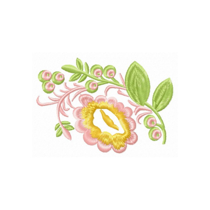 Spring motif embroidery design - Embroidery Design