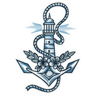 Sailor's dreams embroidery design - Embroidery Design