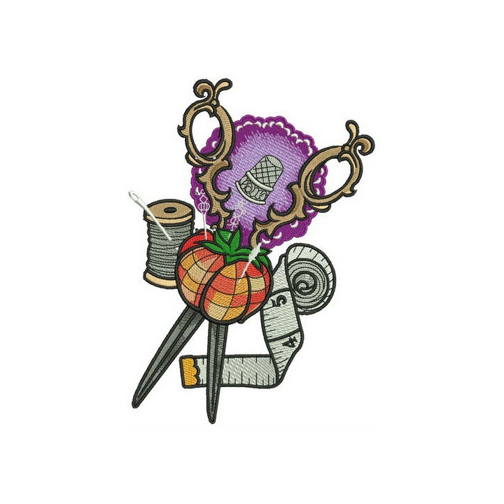 Sewer's set embroidery design - Embroidery Design