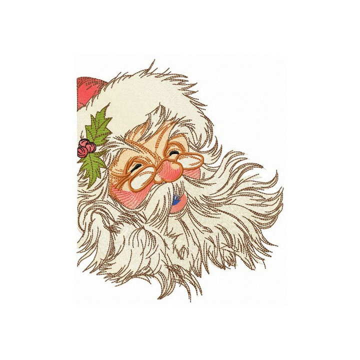 HO HO HO Merry Christmas embroidery design - Embroidery Design