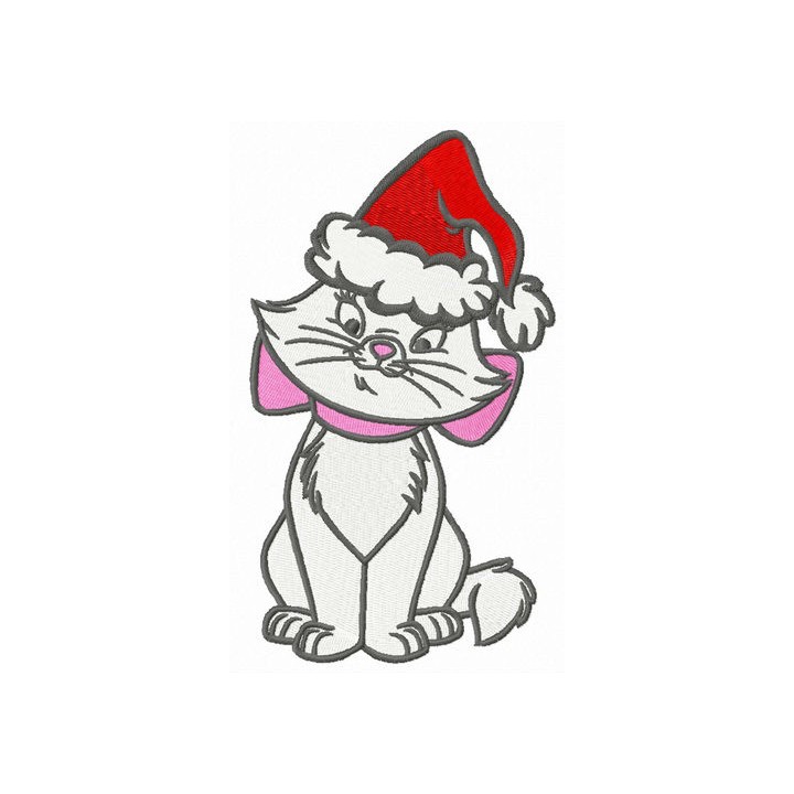 Merry Christmas Mary embroidery design - Embroidery Design