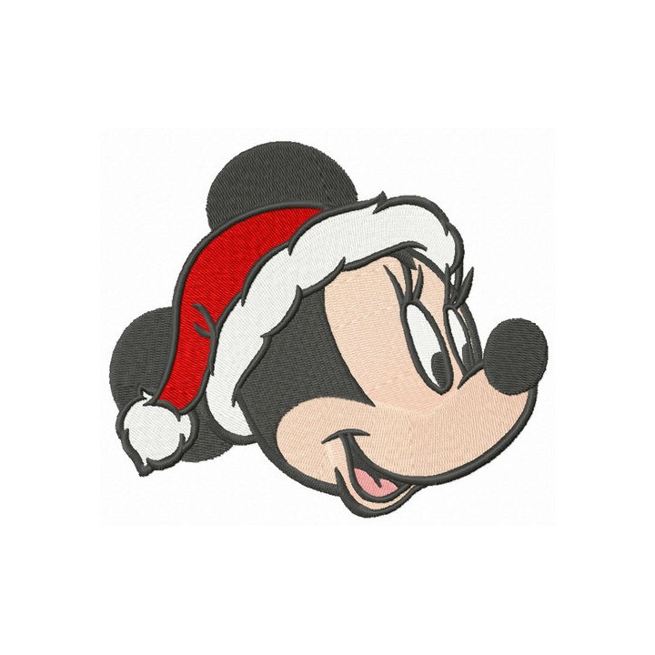 Minnie's X-mas embroidery design - Embroidery Design