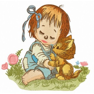 Wake up, my friend embroidery design - Embroidery Design