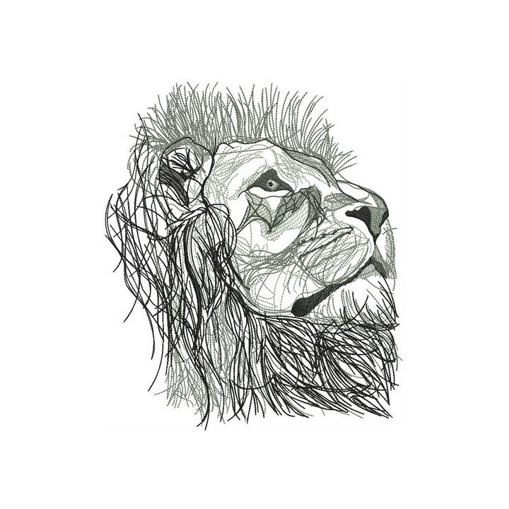 Lion from Narnia embroidery design - Embroidery Design