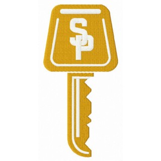 Streeet Paarking logo embroidery design - Embroidery Design