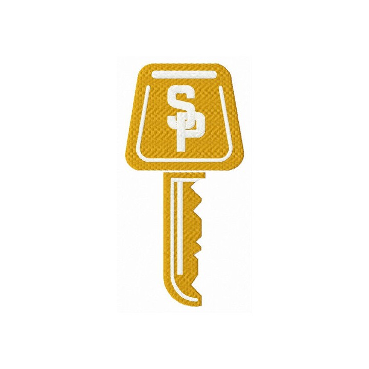 Streeet Paarking logo embroidery design - Embroidery Design