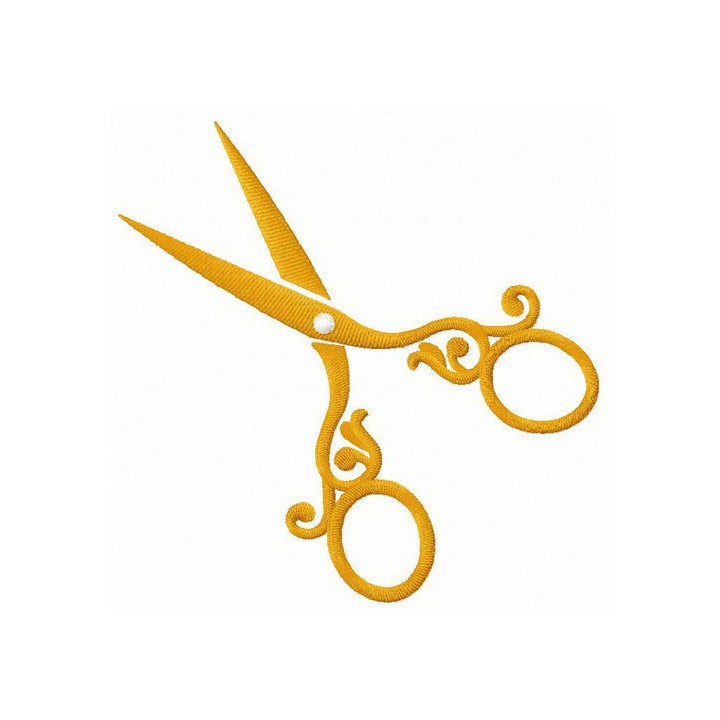 Old scissors embroidery design - Embroidery Design