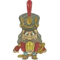 Nutcracker embroidery design preview showcasing a charming stitched motif for festive decor and creative projects.