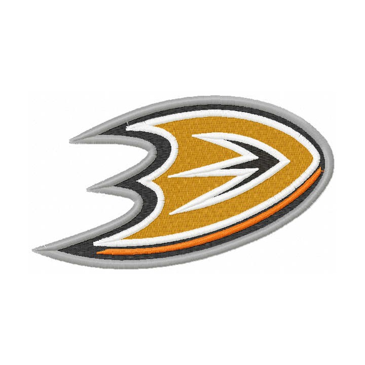 Anaheim Ducks logo 2014 embroidery design - Embroidery Design