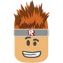 Roblox boy embroidery design featuring a playful character, perfect for stitching on t-shirts and hoodies.