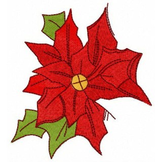 Christmas star embroidery design - Embroidery Design
