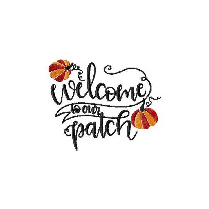 Welcome to our patch embroidery design - Embroidery Design