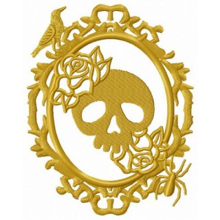 Old photoframe embroidery design - Embroidery Design